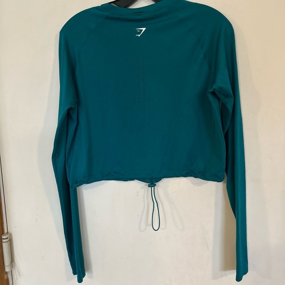 Gymshark Medium Sweat Seamless Long Sleeve
Crop Top - Rich Teal